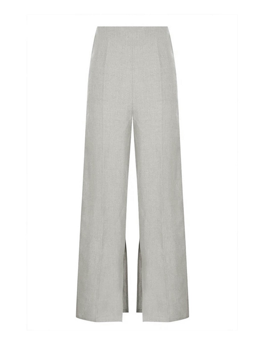 Button Split Sleeveless Pants Set-Massicos