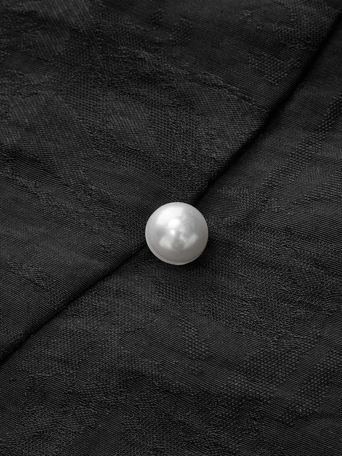 Asymmetrical Pearl Button Vest-Massicos