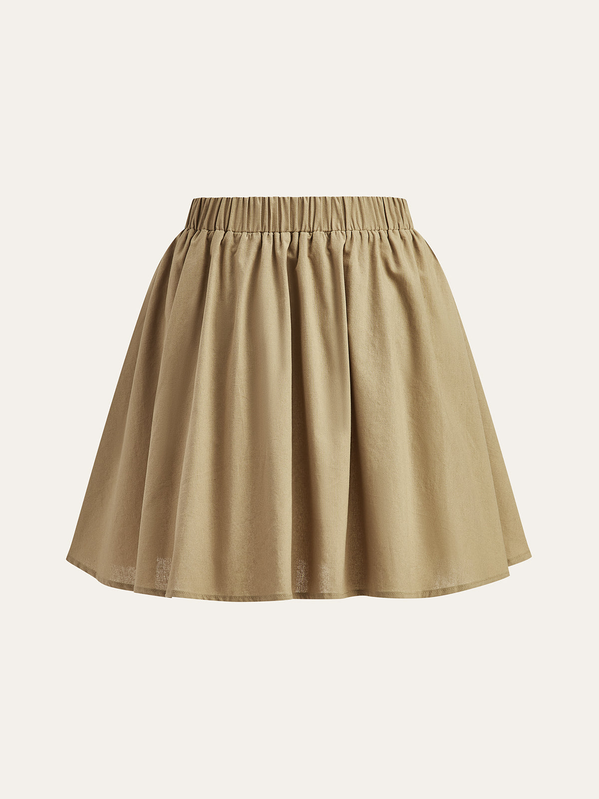 Linen & Cotton Skirt Set-Massicos