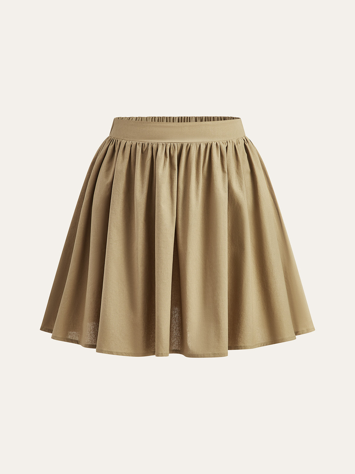 Linen & Cotton Skirt Set-Massicos