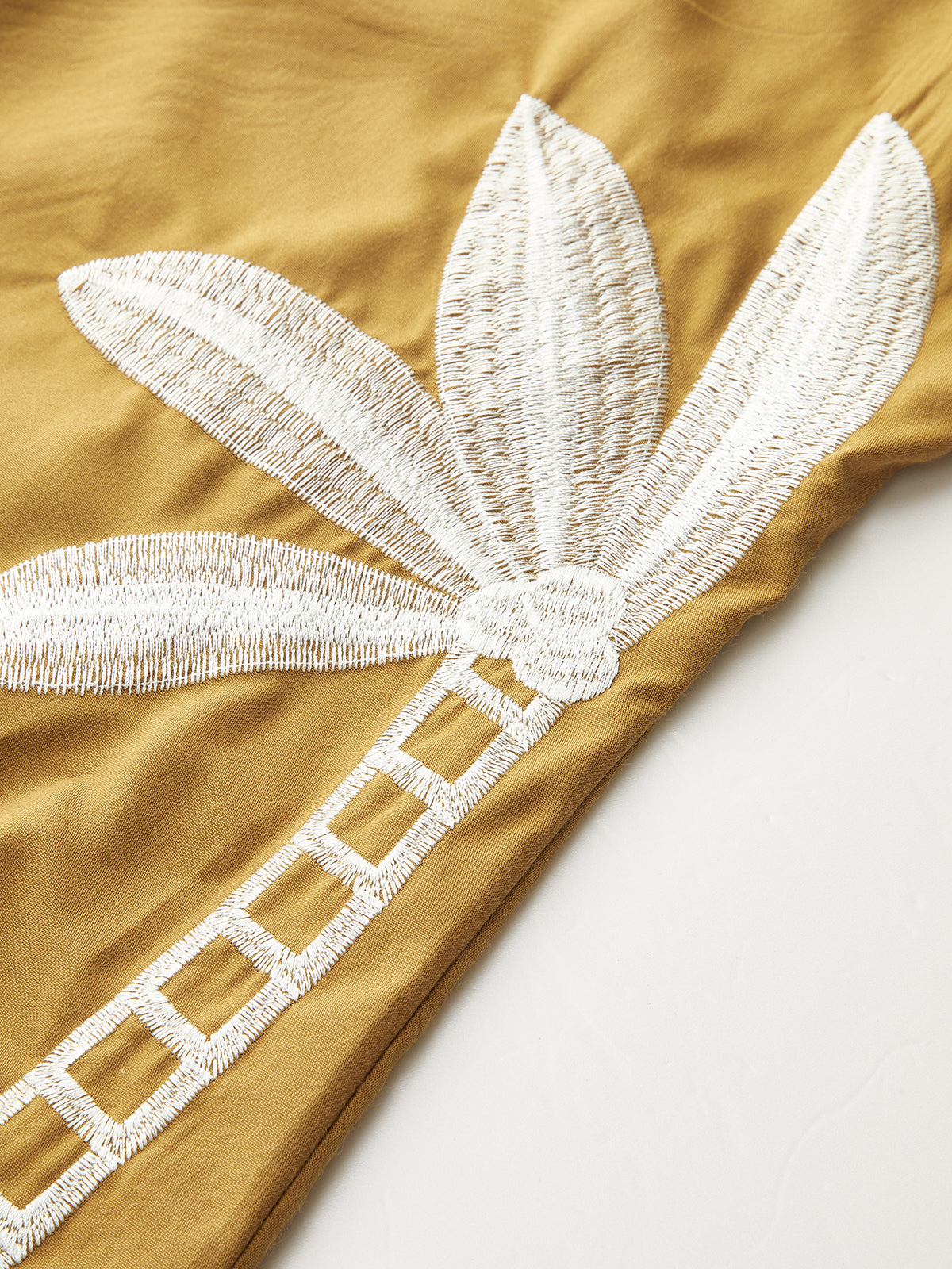 Embroidered Sleeveless Dress-Massicos