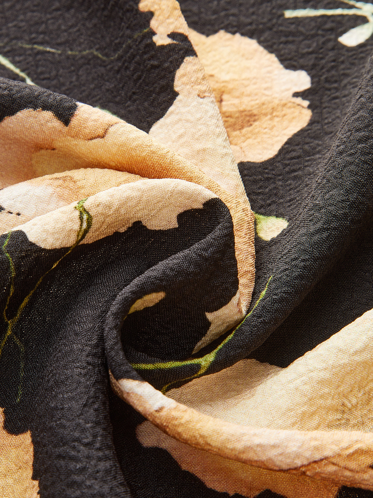 Floral Print Wide-Leg Pants-Massicos