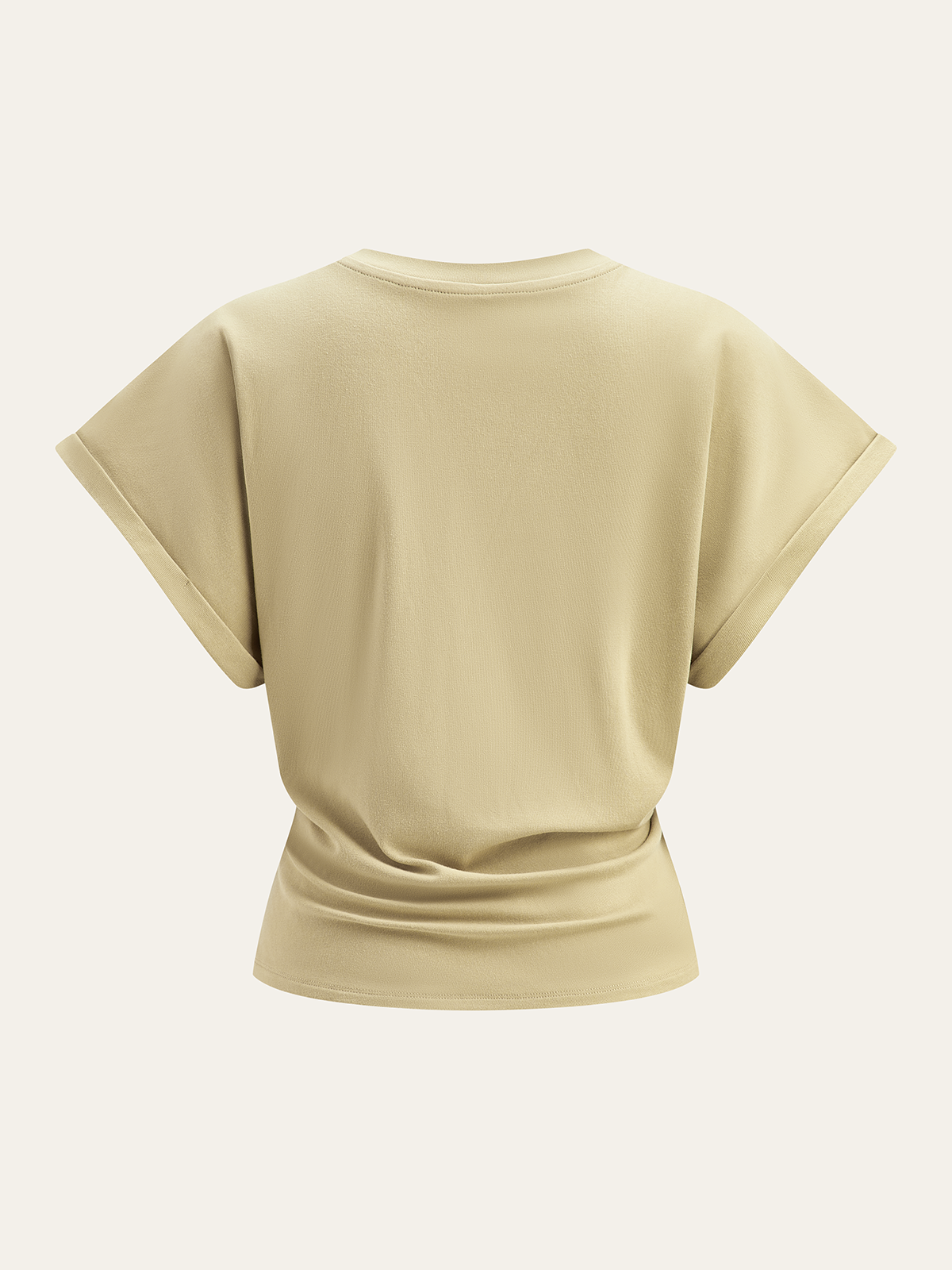 Asymmetrical Ruched Top-Massicos