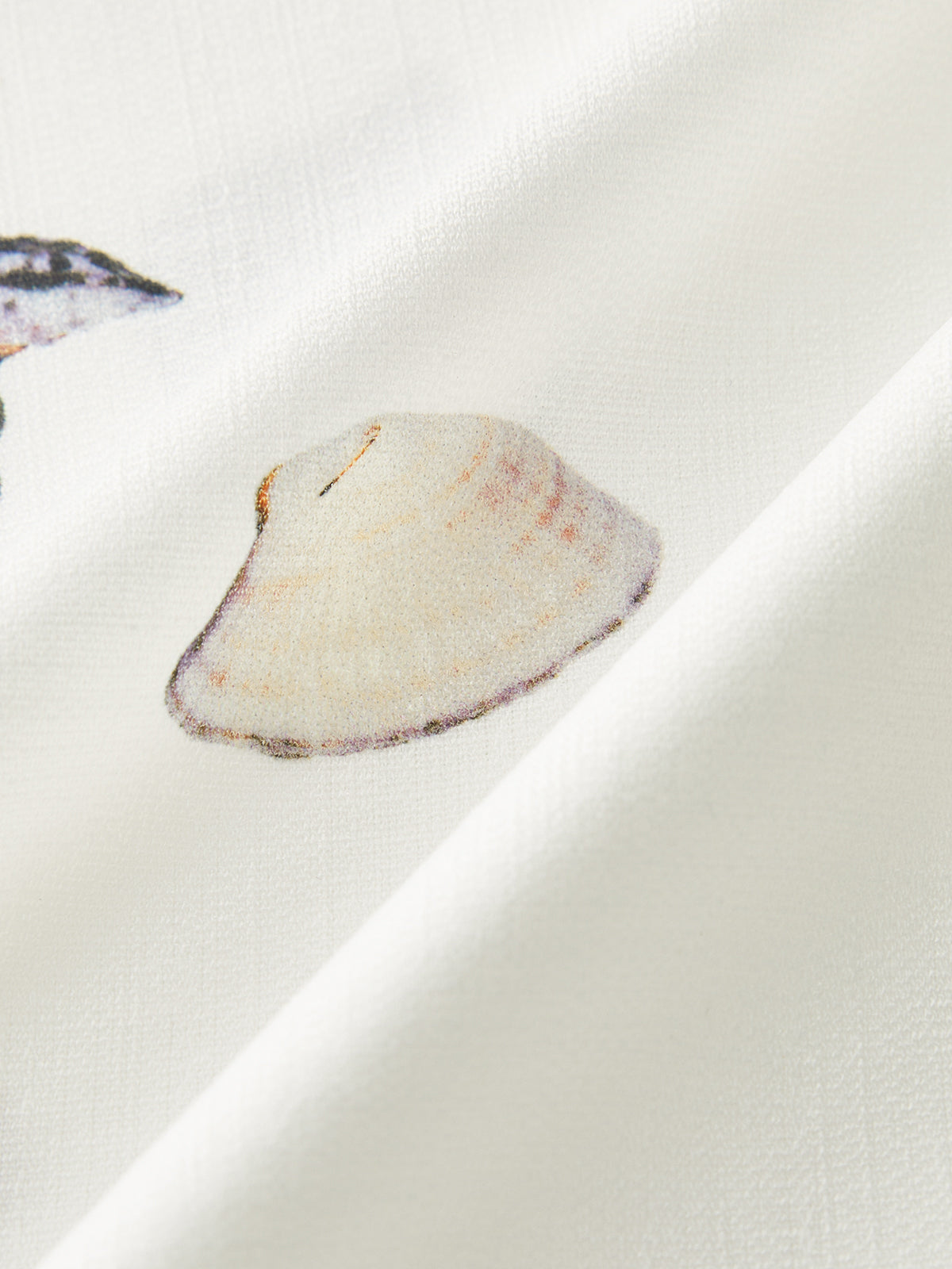 Belted Seashell Print Shorts Set-Massicos