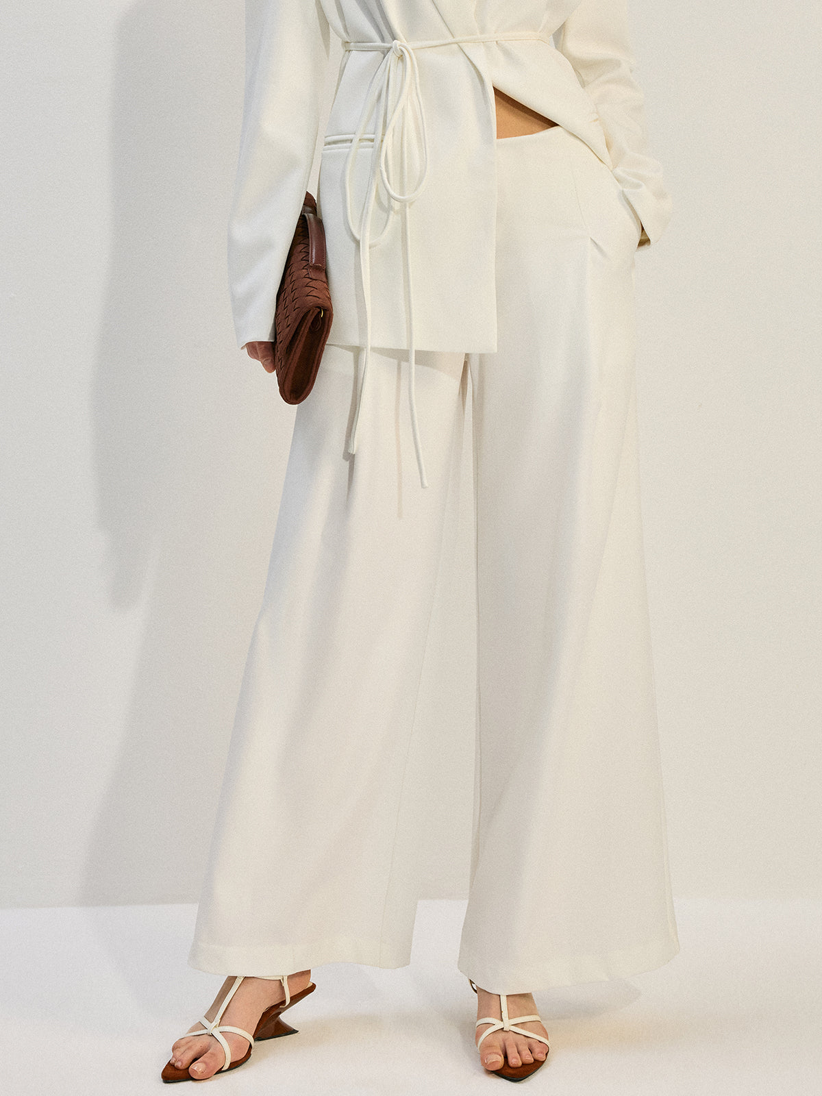 Wide-Leg Pants-Massicos