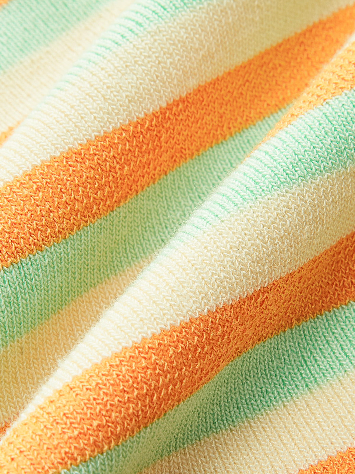 Striped Backless Tank Top-Massicos