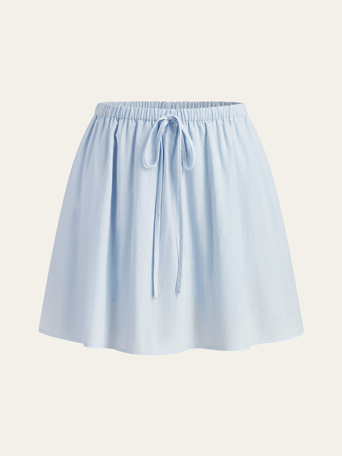 Halter Neck Top and Drawstring Skirt Set-Massicos