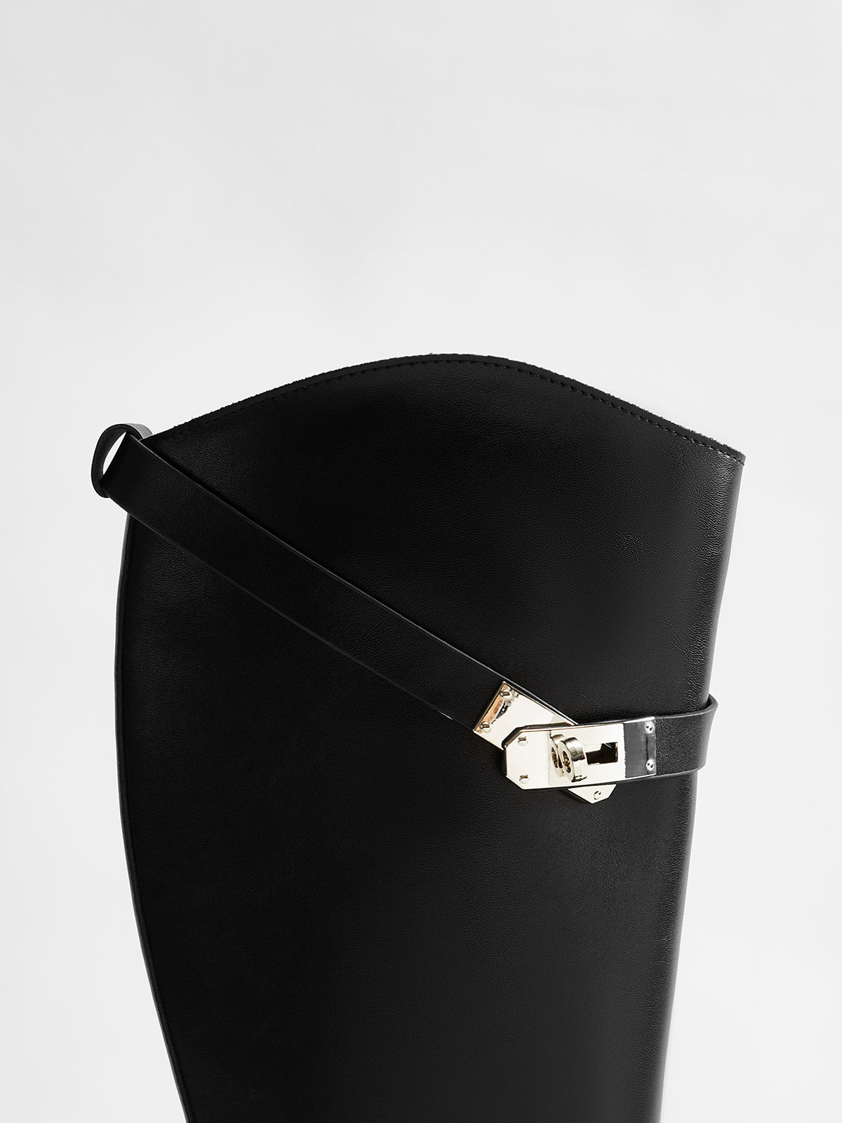 Belted Knee-High Knight Boots-Massicos