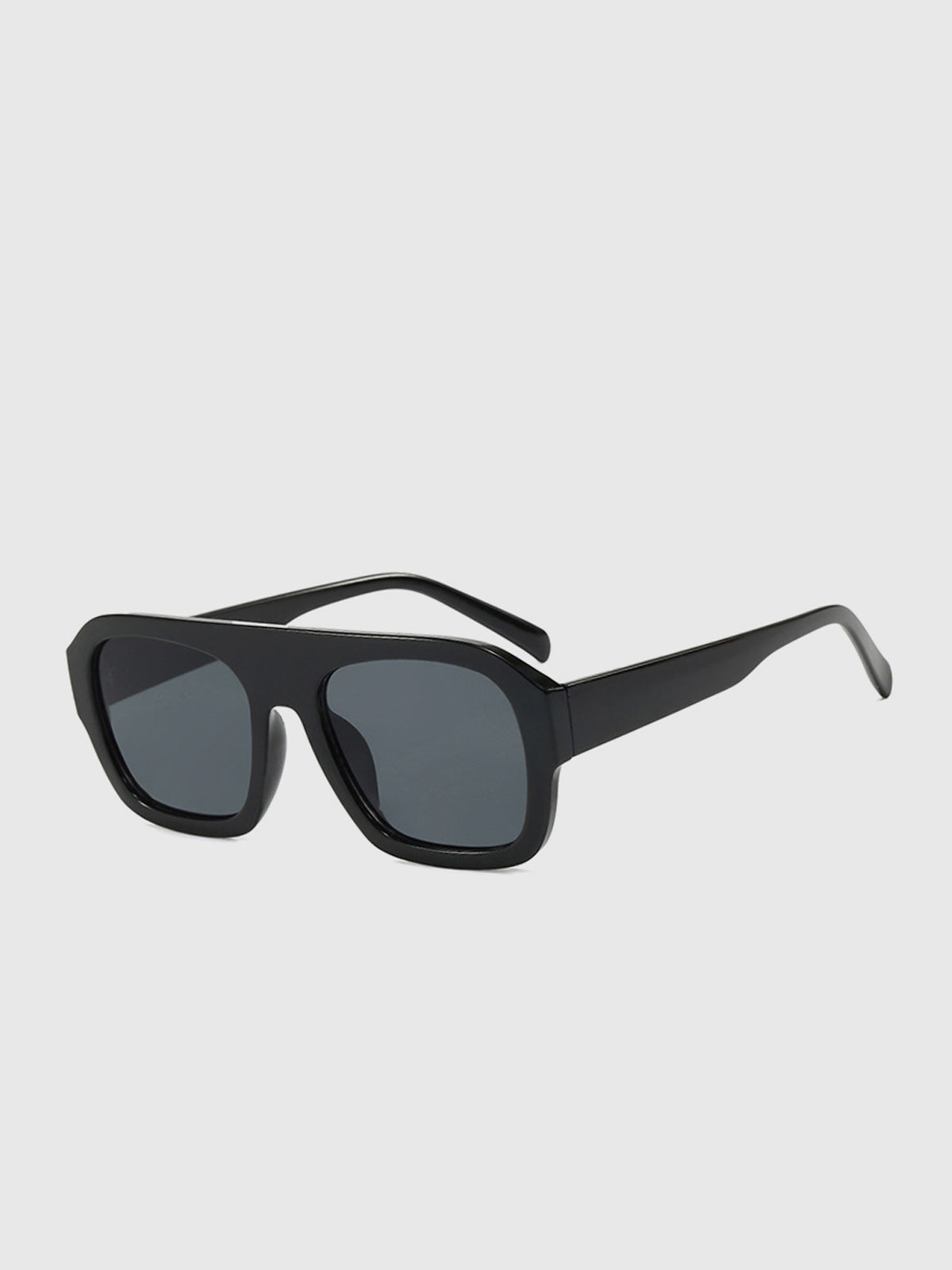 Leopard Printed Square Sunglasses-Massicos