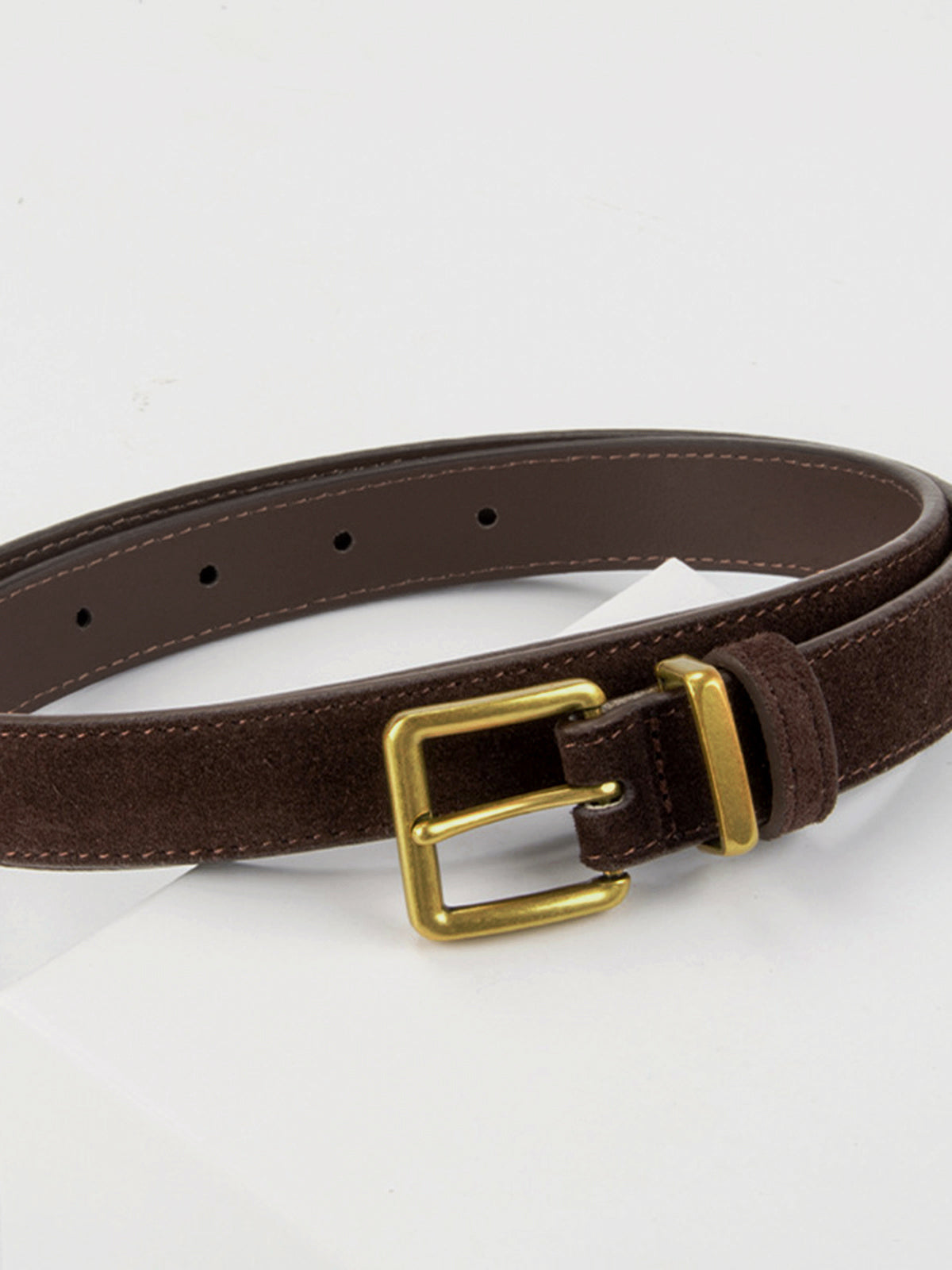 Minimalist Buckle Slim Belt-Massicos