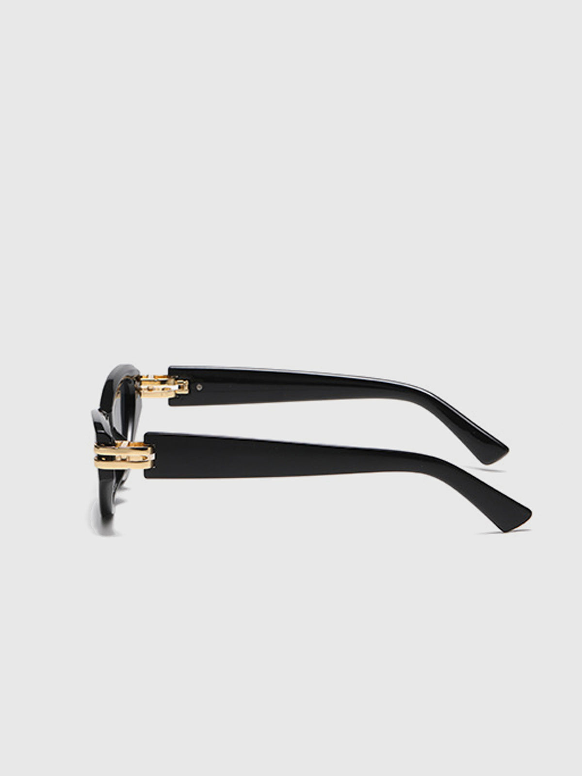 Cat Eye Black Frame Sunglasses-Massicos