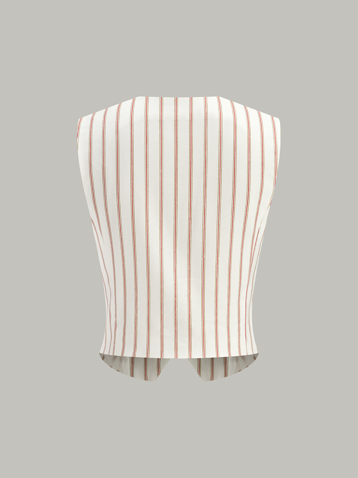 Belted Striped Shorts Set-Massicos
