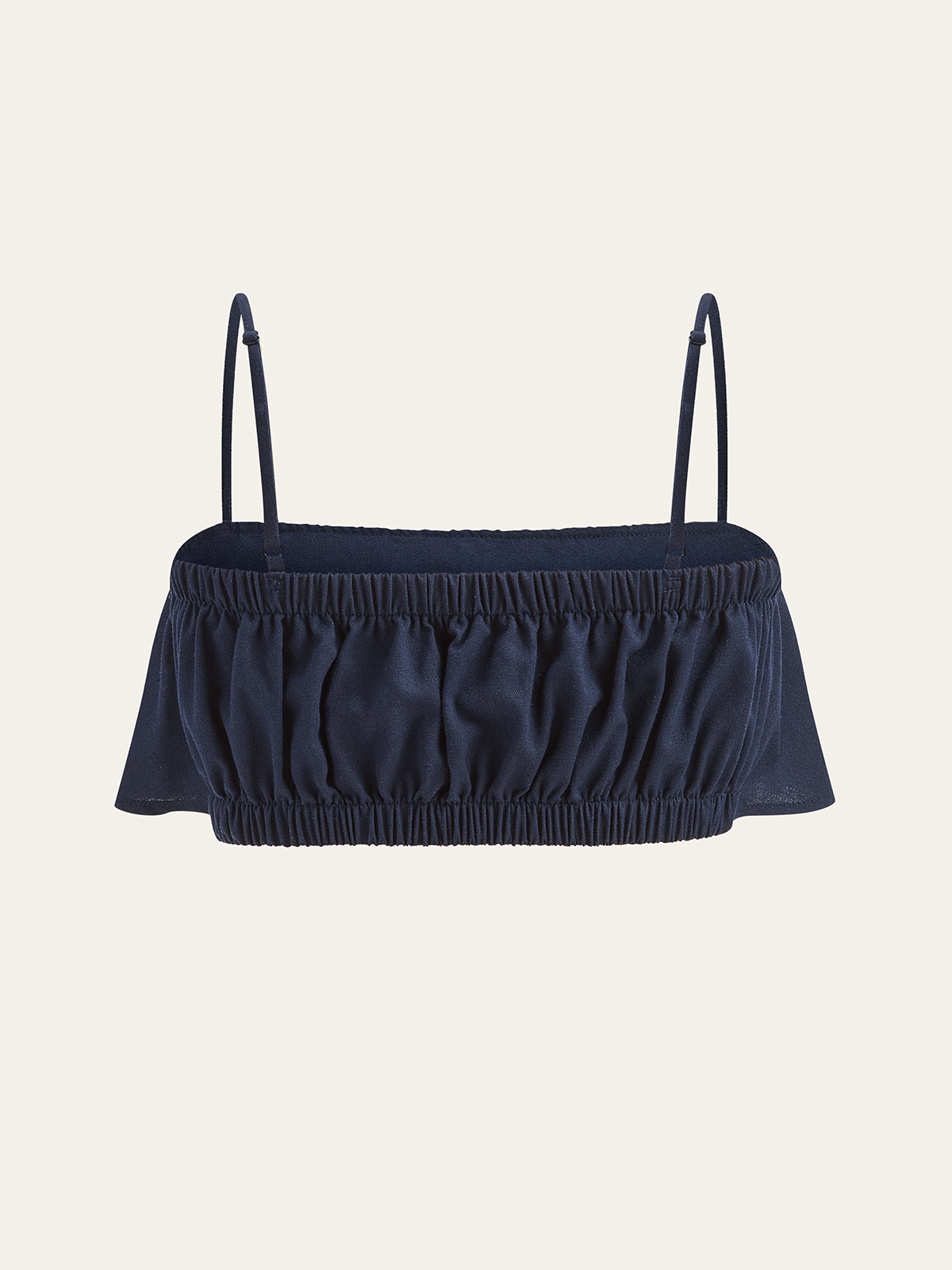 Ruffled Cami Top and Wide-Leg Pants Set-Massicos