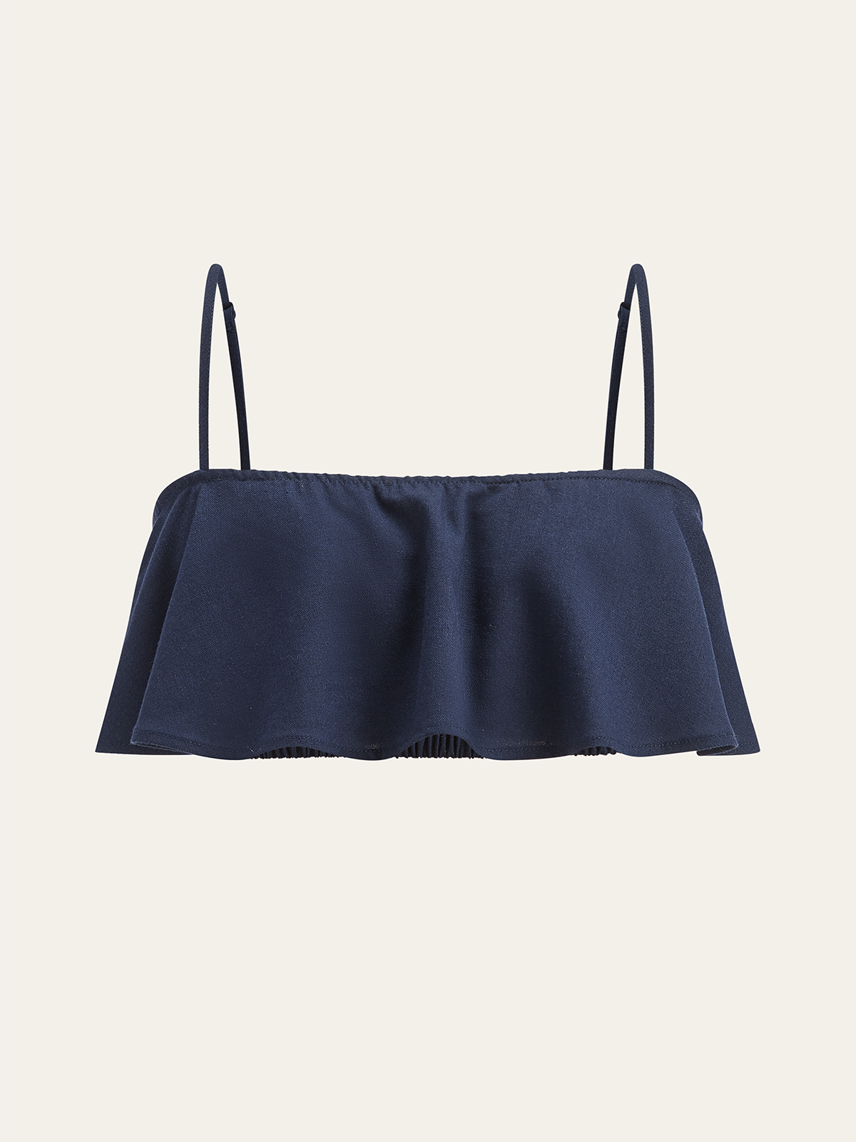 Ruffled Cami Top and Wide-Leg Pants Set-Massicos