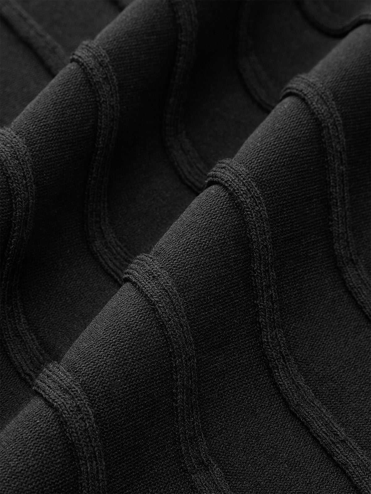 Slit-Front Textured Knit Midi Skirt-Massicos