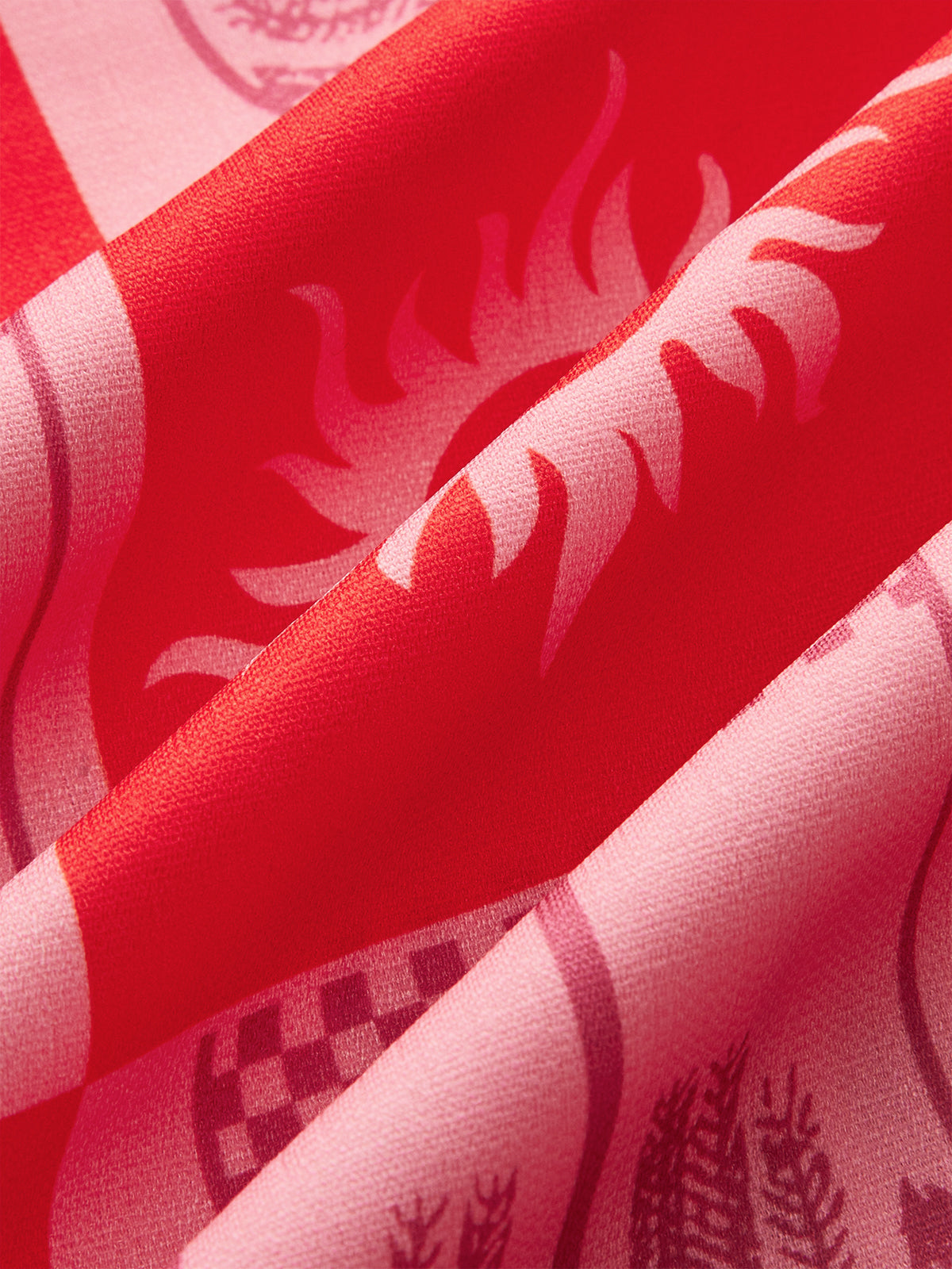 Cut-Out Detail Print Dress-Massicos