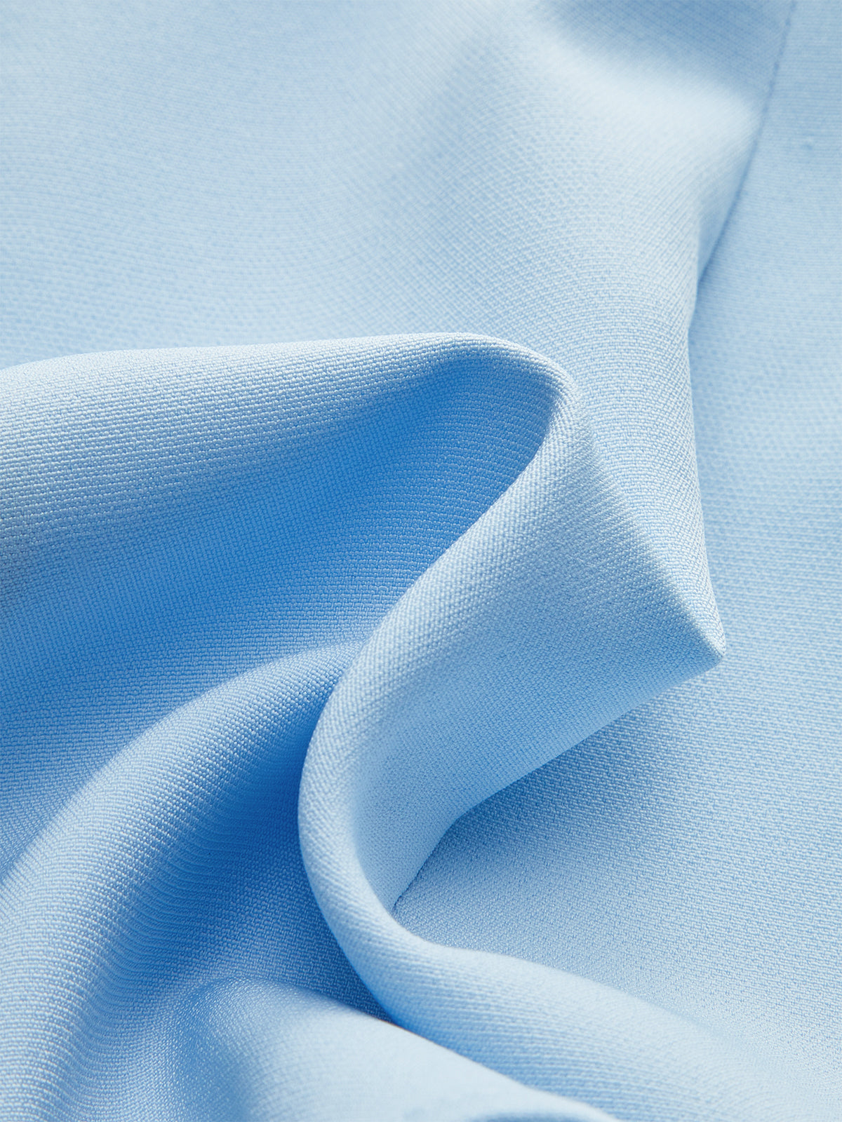 V-Neck Ruched Top with Pearl Detail-Massicos