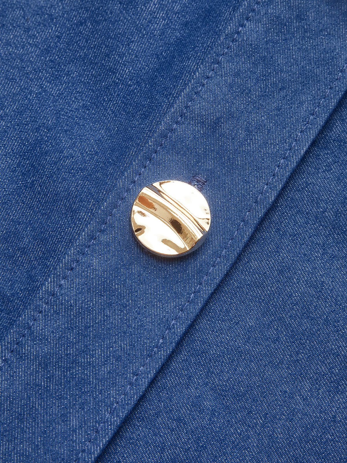 Ruched Polo-Collar Button-Front Midi Dress-Massicos