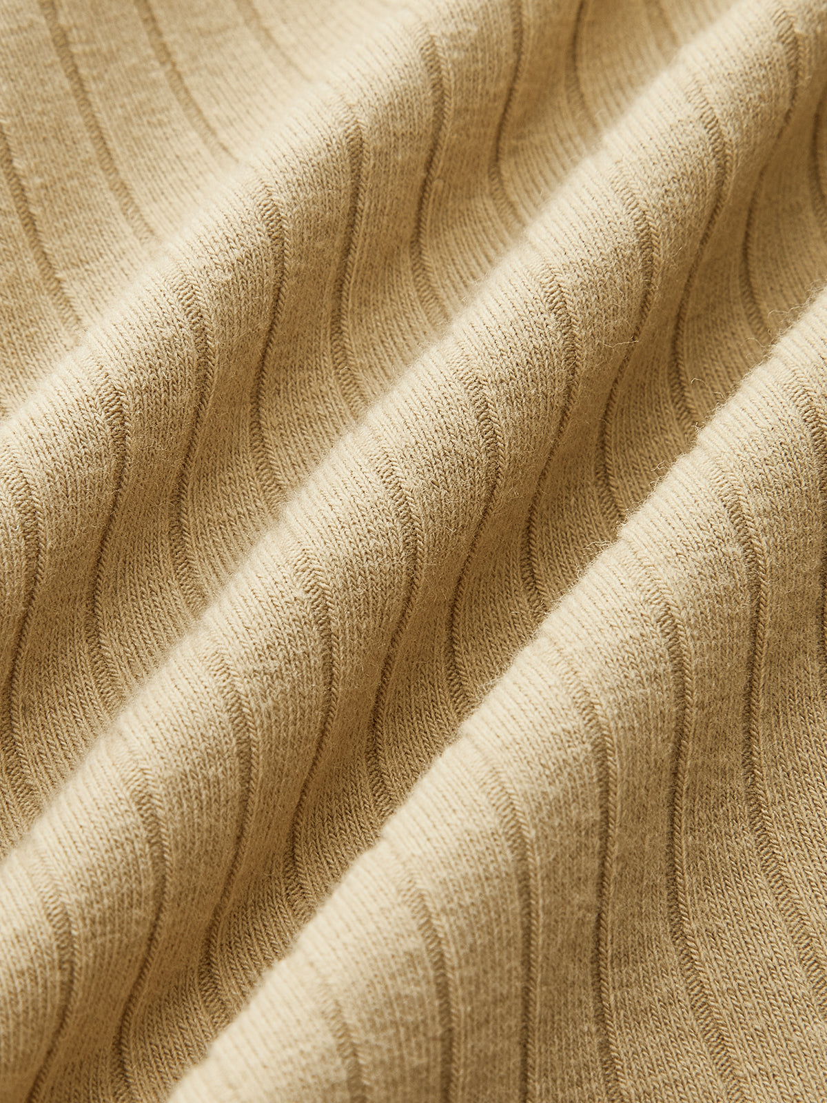 Ribbed Twist Front Long Sleeve Knit Top-Massicos