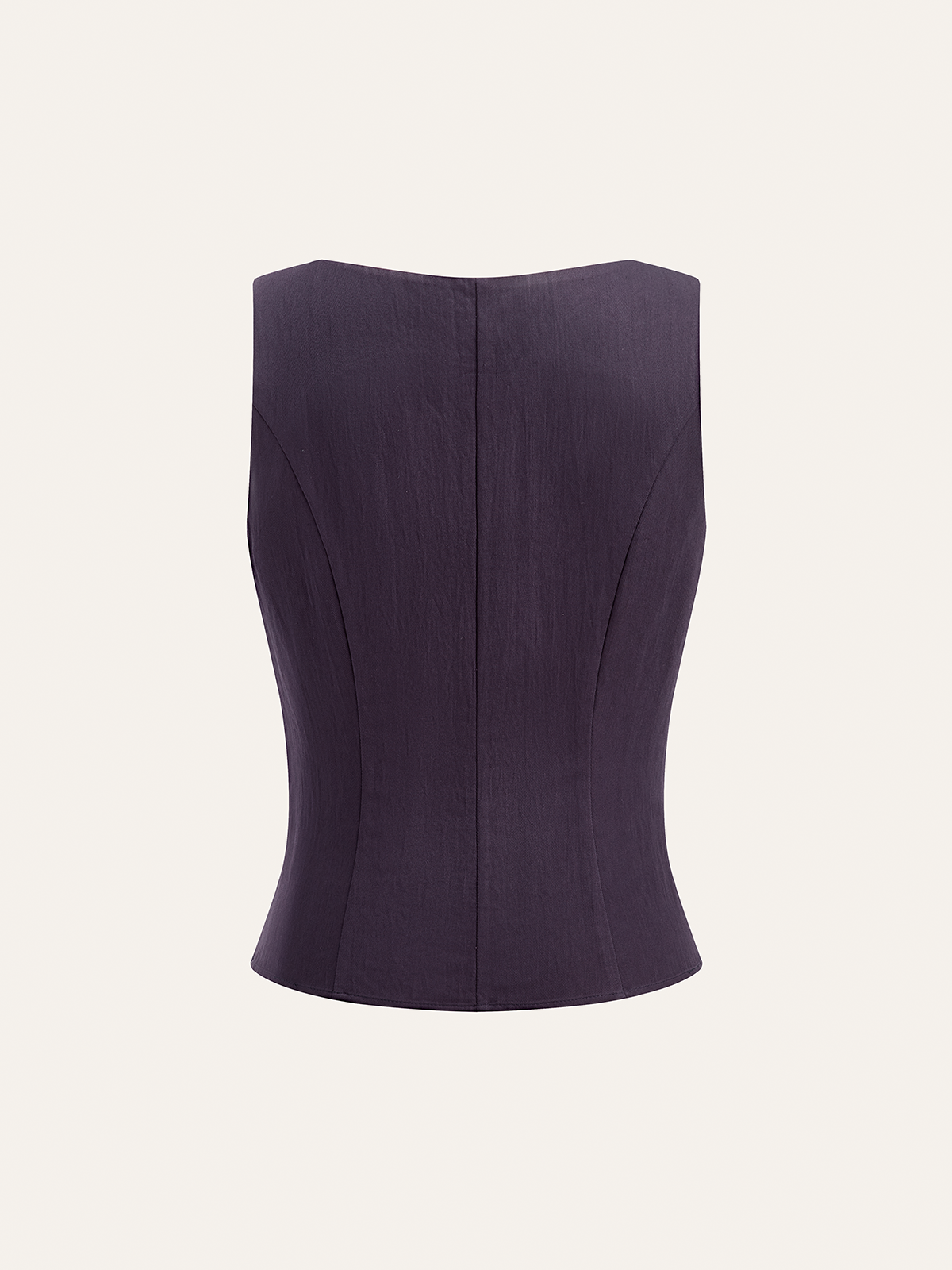Cotton Blend Sleeveless Top and Pants Set-Massicos