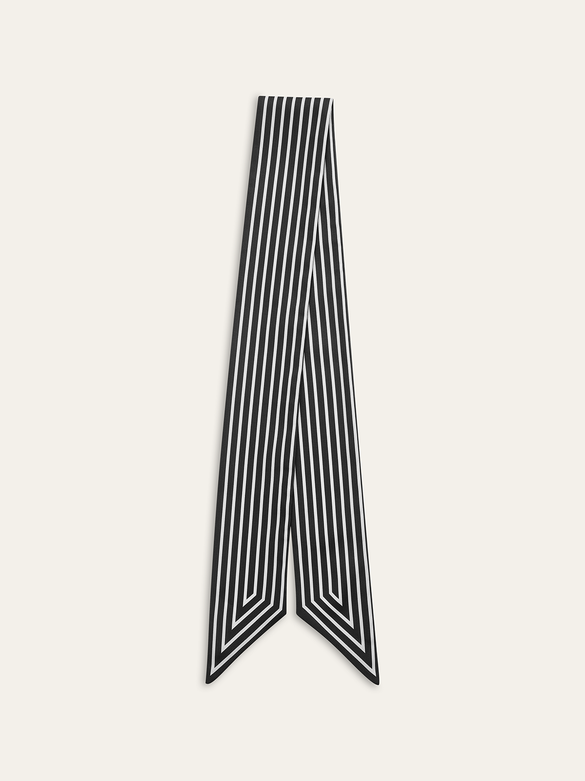 Striped Long Scarf-Massicos