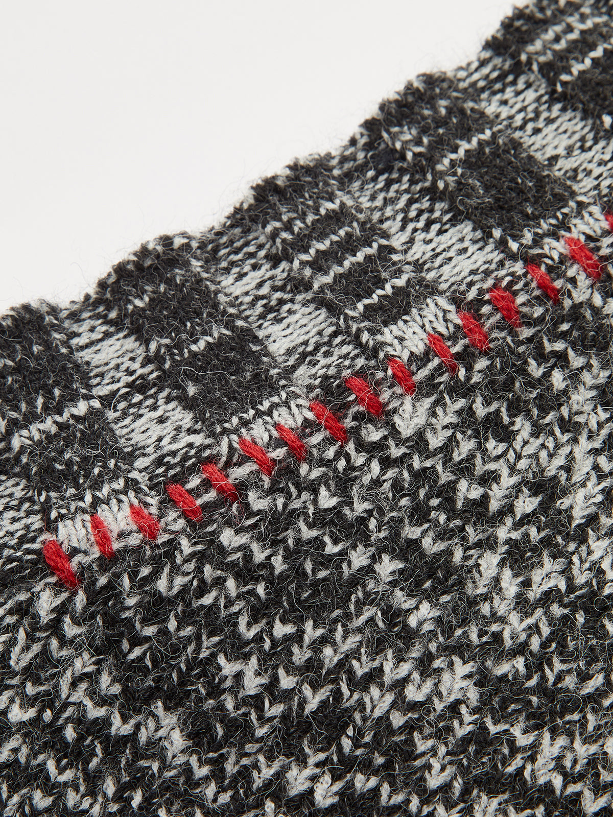 Two-Tone Reversible V-Neck Knit Vest-Massicos