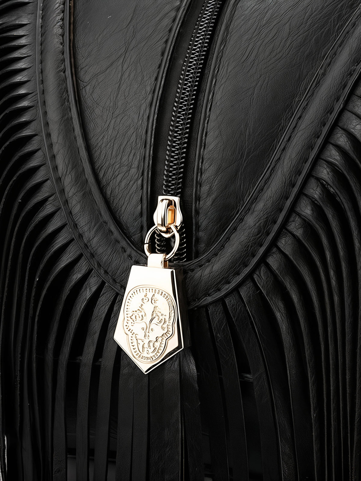 Fringe Handle Handbag-Massicos