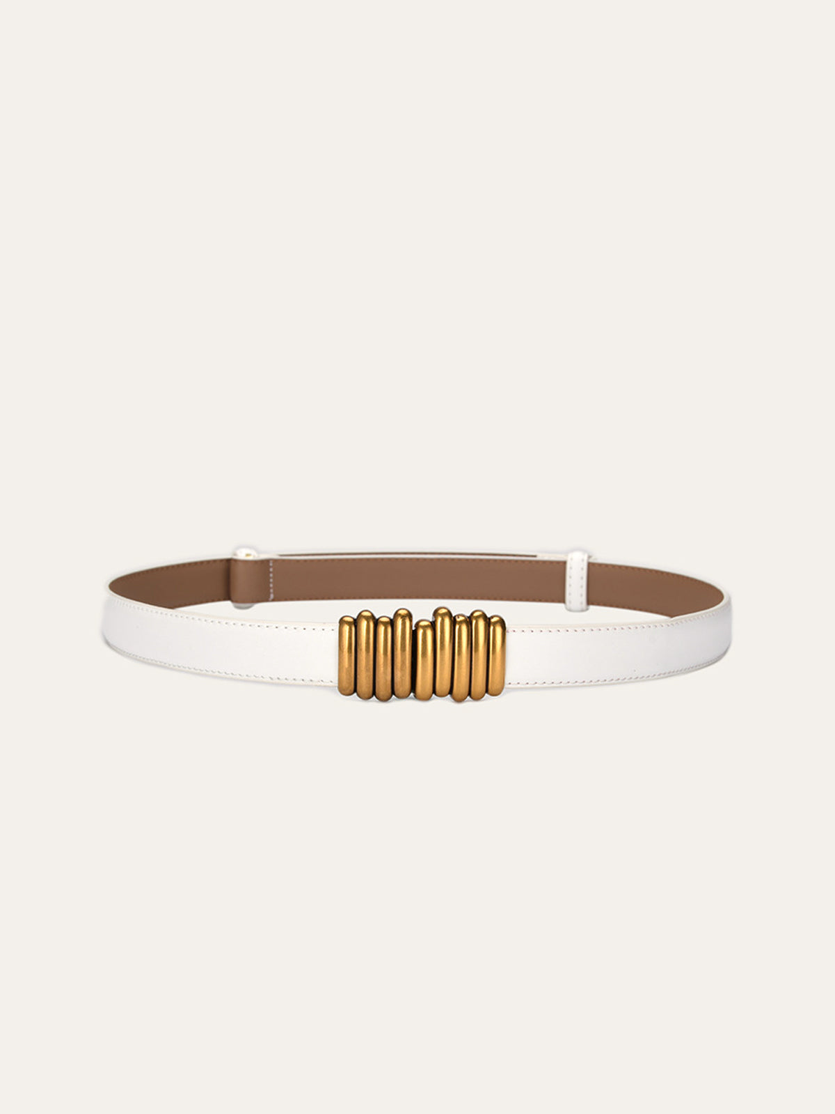 Vintage Faux Leather Belt-Massicos
