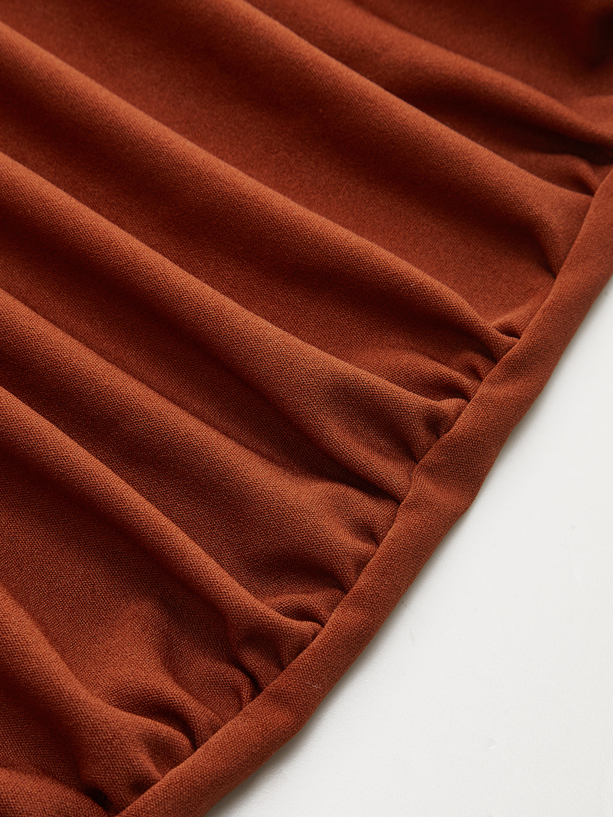 Ruched Long Sleeve Bodycon Dress-Massicos