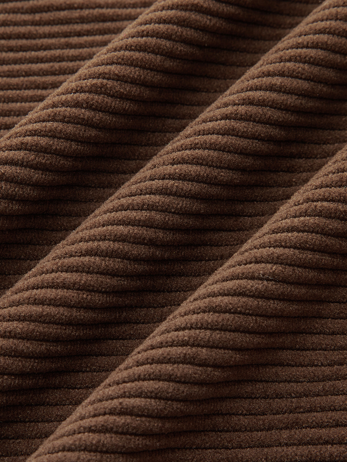 Corduroy Wide-Leg Pleated Pants-Massicos