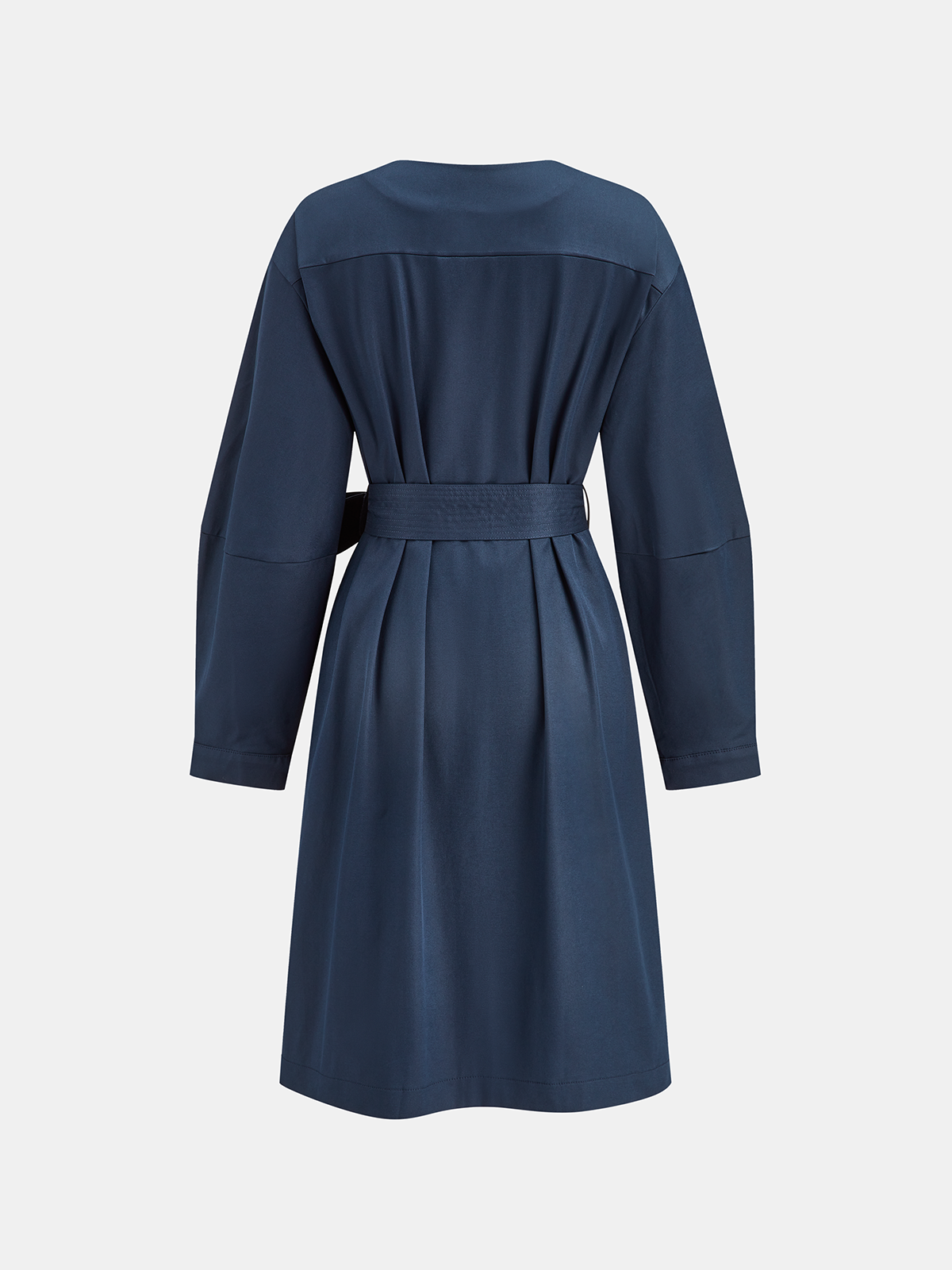Double Breasted Belted Trench Coat-Massicos