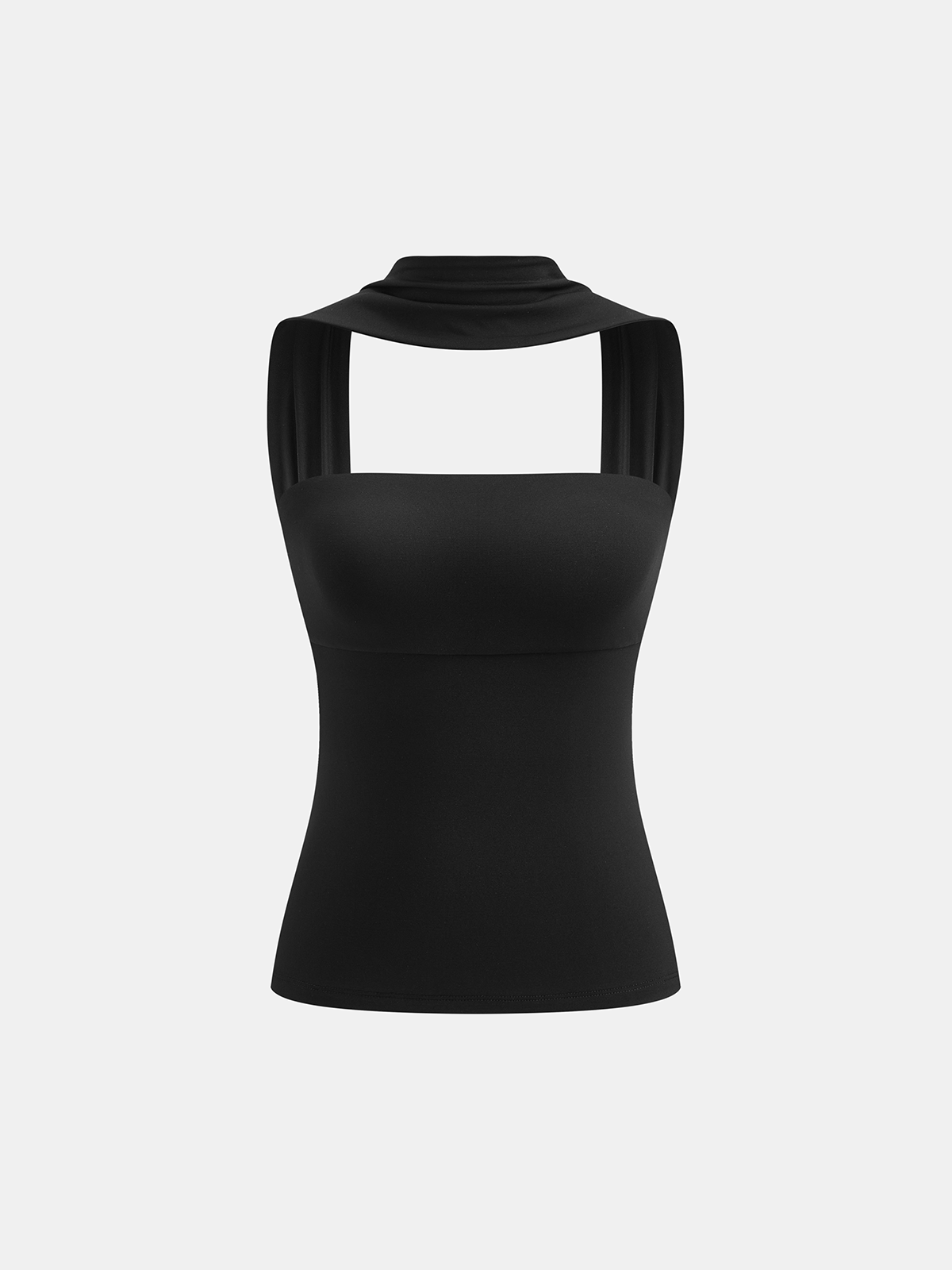 Bra-Free Halter Neck Backless Top-Massicos