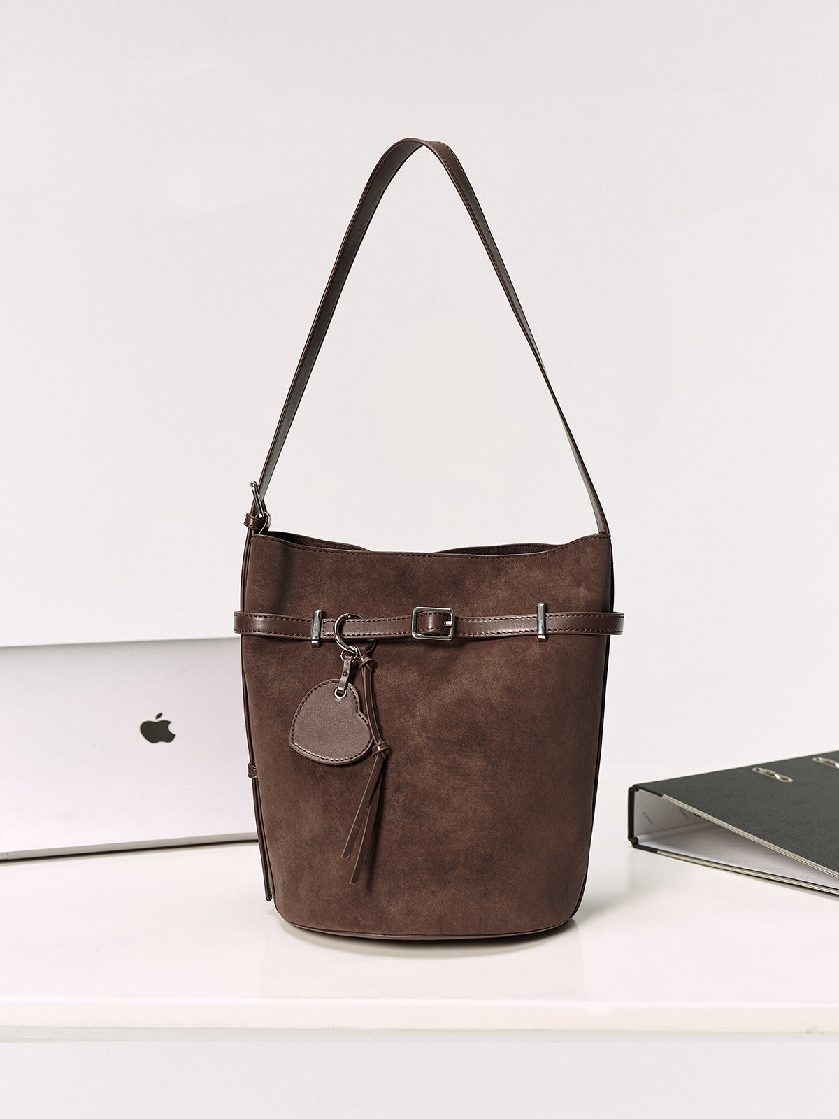 PU Leather Bucket Bag-Massicos