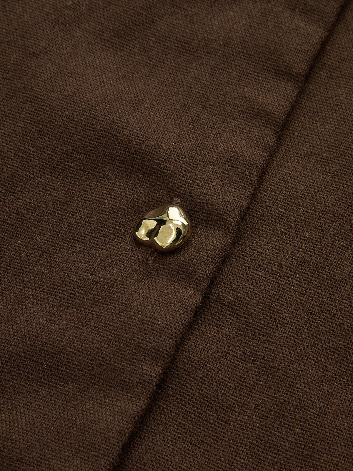 Belted Button-Front Shirt Dress-Massicos