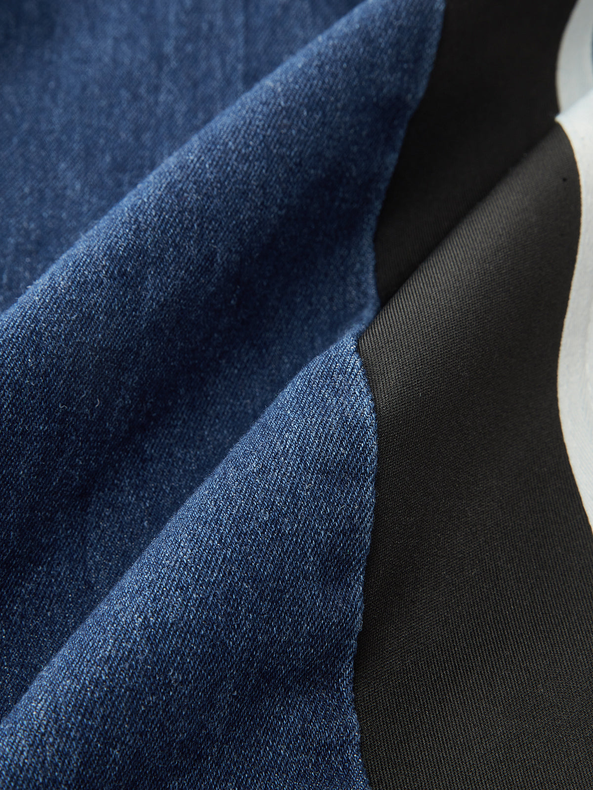 Striped Side Panel Mid-Waist Jeans-Massicos