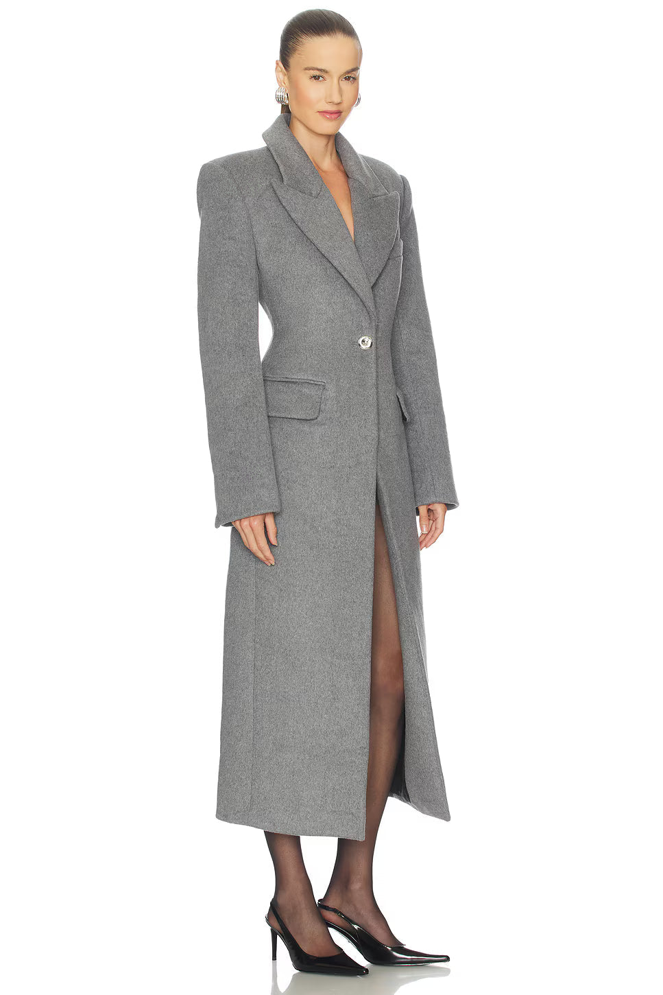 Grey Tailored  Ensemble-Massicos
