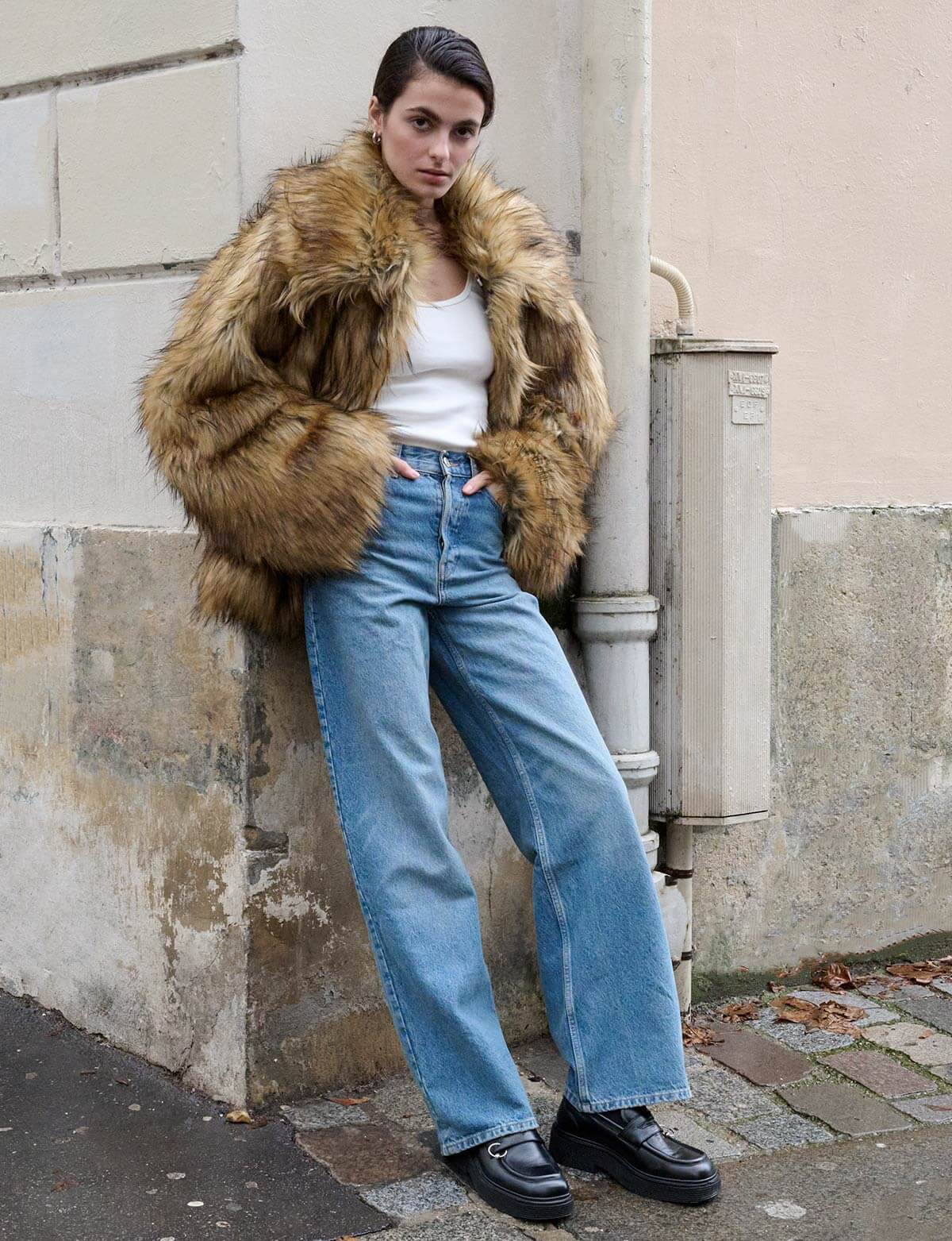 Trafni Luxury Fur Coat-Massicos