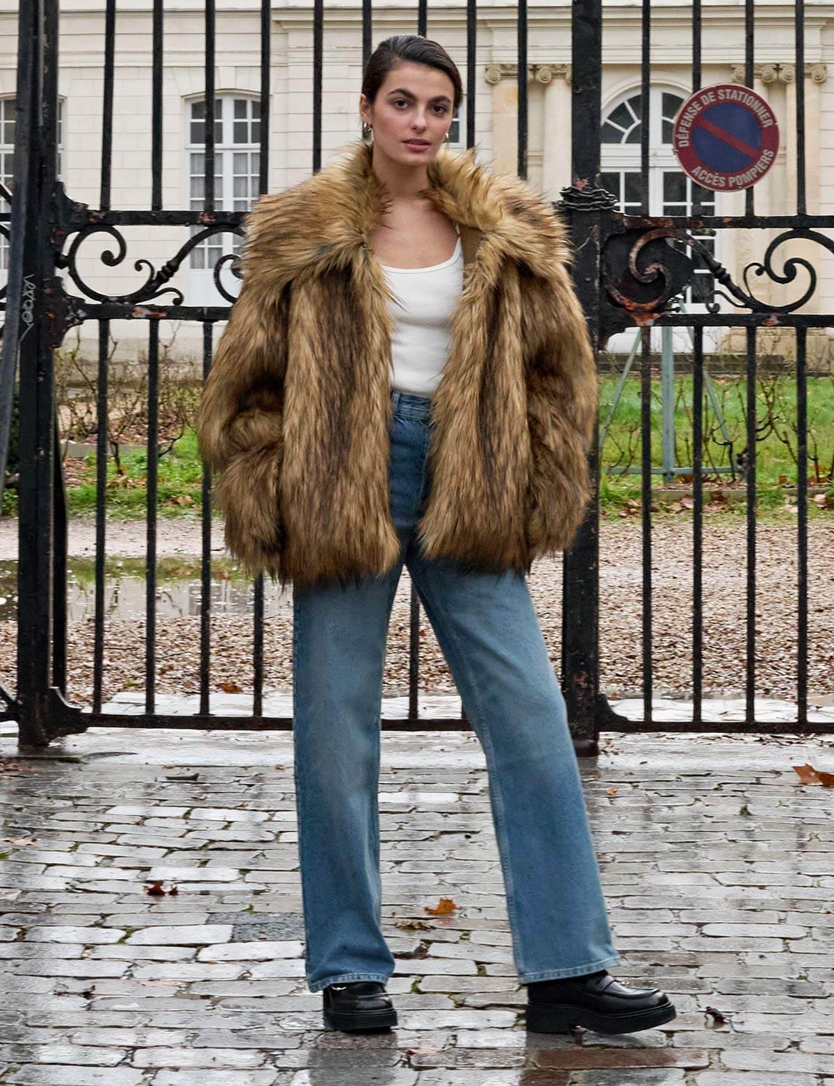 Trafni Luxury Fur Coat-Massicos