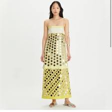 Fashion Handmade layered mirrored dress-ROVOLE