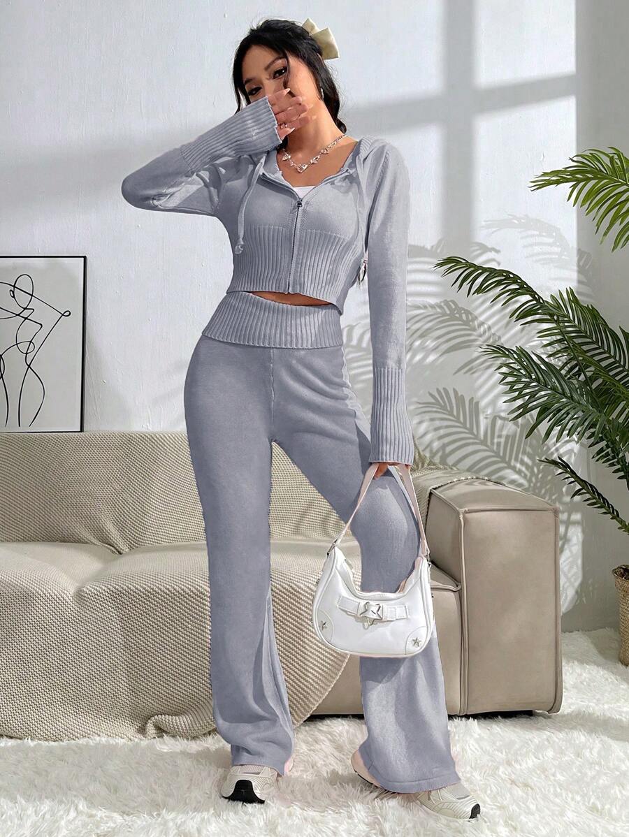 Knit Two - Piece Set-ROVOLE