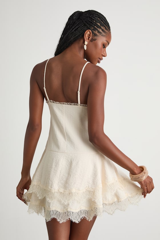 Romantic Lace Dress-Massicos