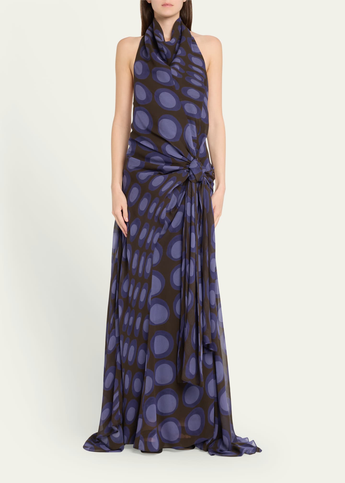 Simple Polka Dot Dress-Massicos