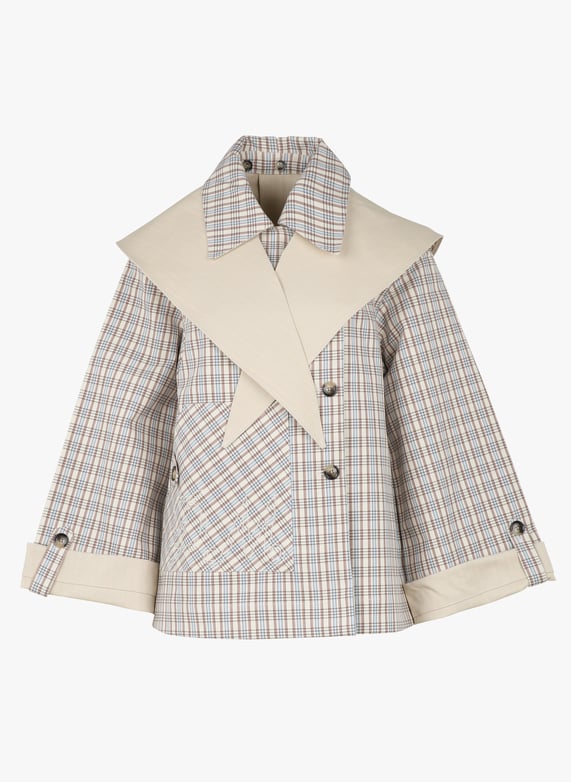 Beige City-Ready Textured Jacket