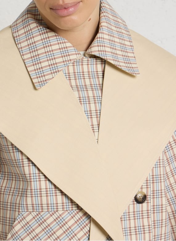 Beige City-Ready Textured Jacket