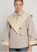 Beige City-Ready Textured Jacket