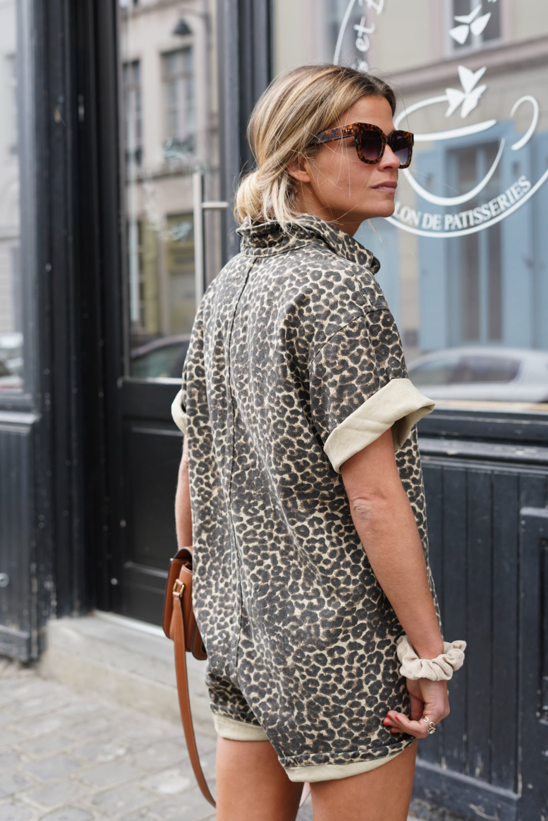 Leopard Playsuit-ROVOLE