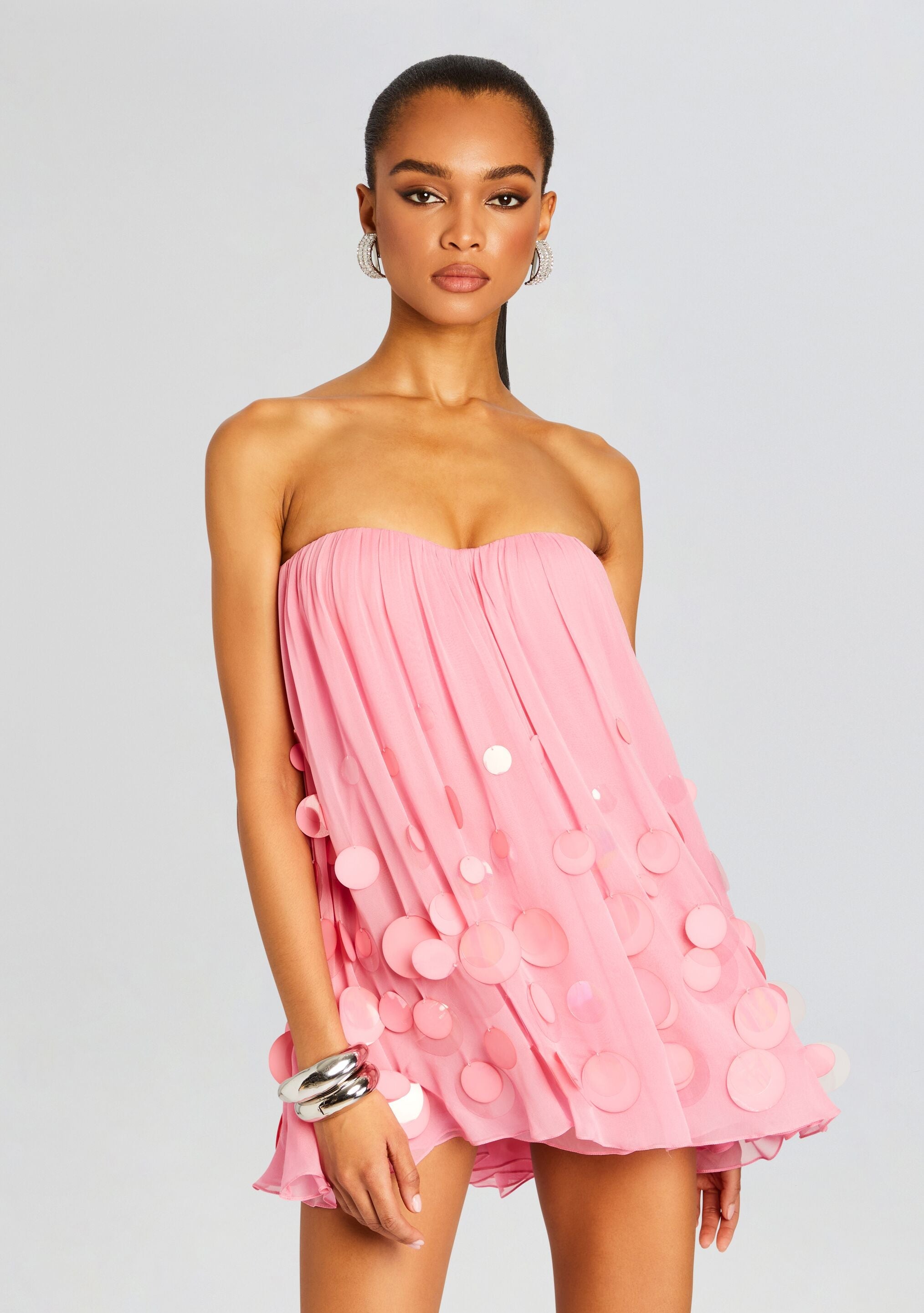 Handmade  Embellished Dress-ROVOLE