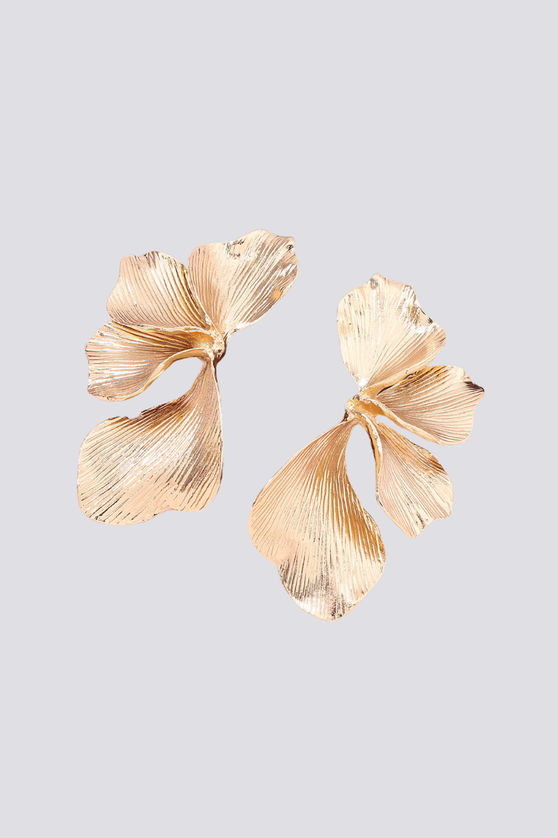 Francelle Petal Earrings-ROVOLE