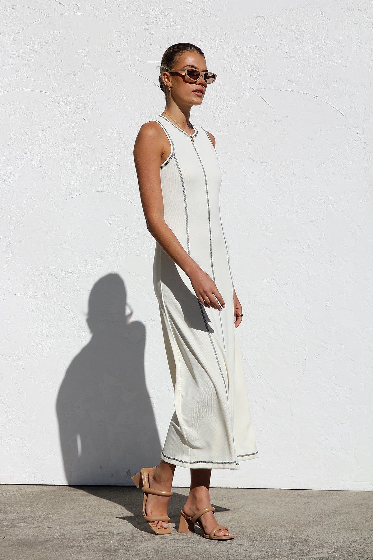 Ariana Dress CREAM-ROVOLE