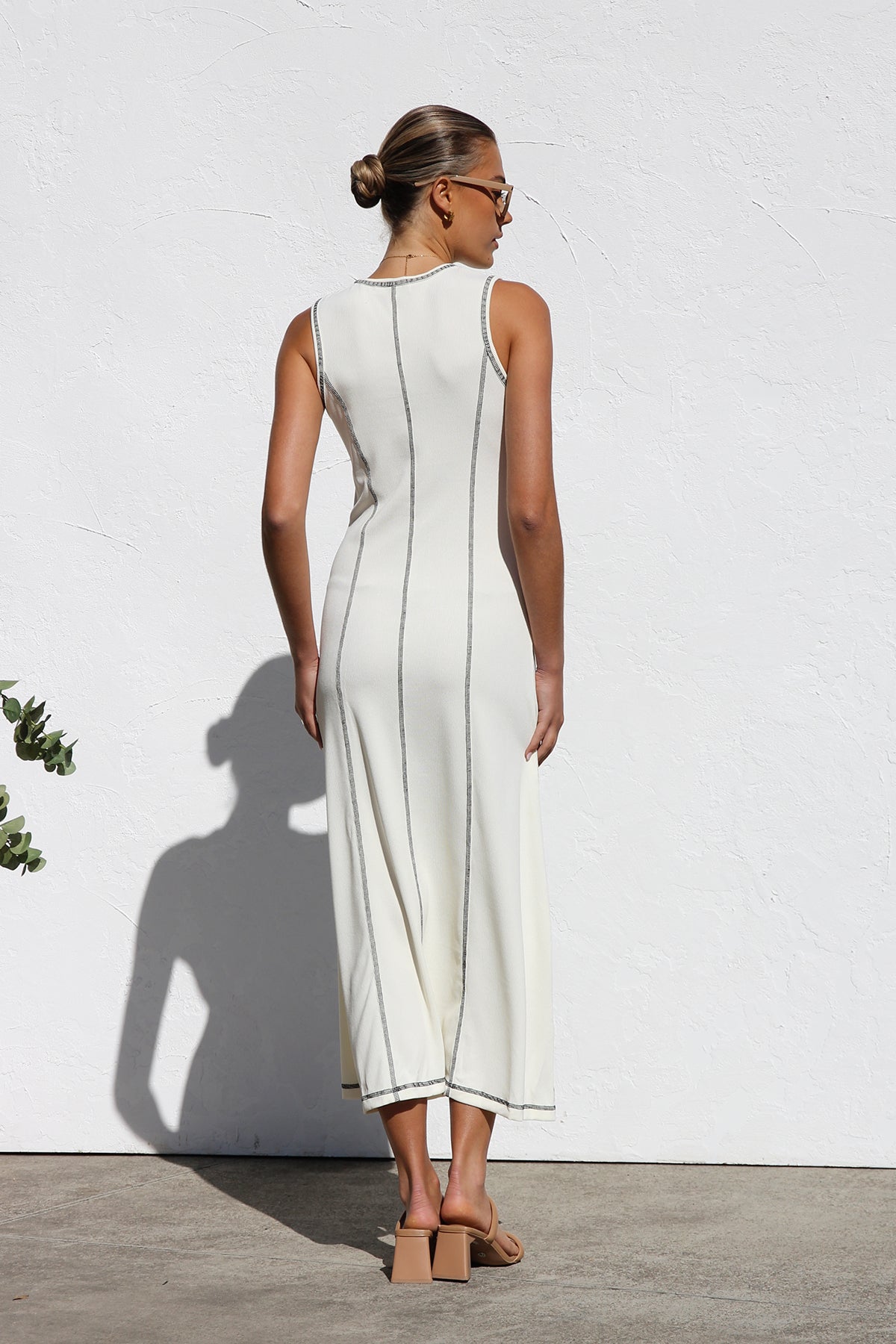 Ariana Dress CREAM-ROVOLE